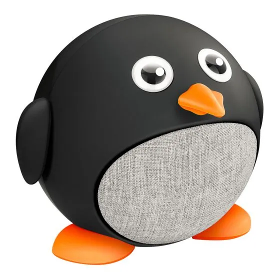 Mini Parlante BLUETOOTH CON FORMA DE PINGÜINO STEREN