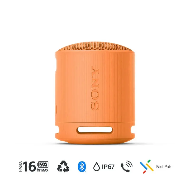 Parlante SONY SRS-XB100 Naranja