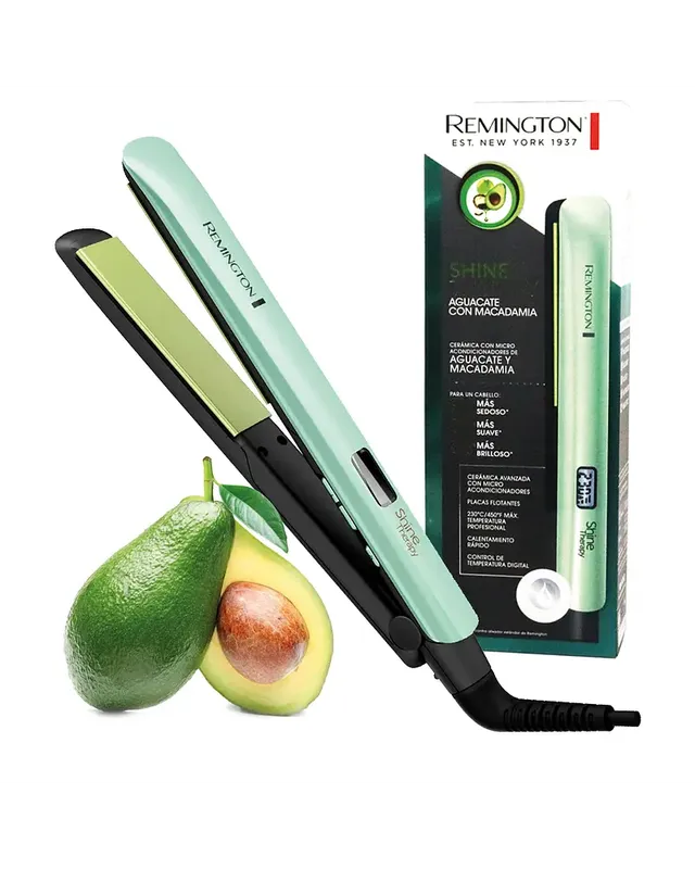 Plancha Alisadora AGUACATE MACADAMIA REMINGTON S9960