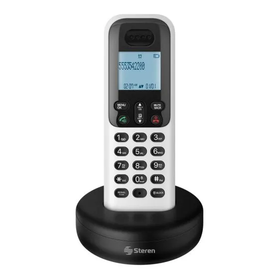 Teléfono Inalámbrico DECT 6.0 - STEREN