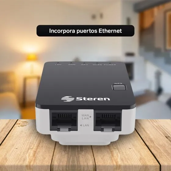 Repetidor y Punto Acceso WIFI COM-818 STEREN