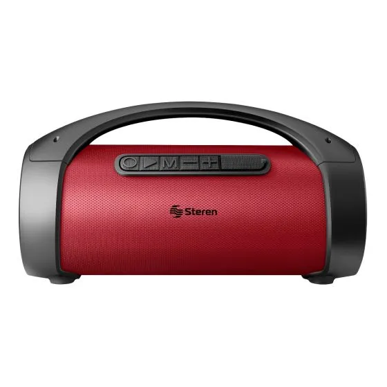 Parlante BLUETOOTH BOOMBOX TWS 350 W PMPO Roja STEREN