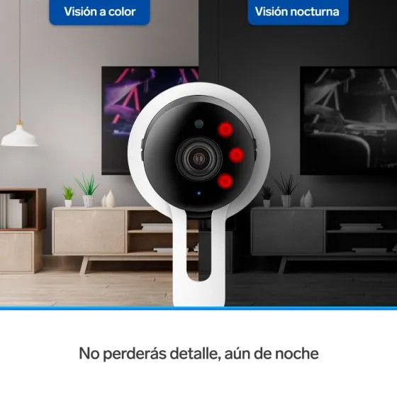 Cámara De Seguridad WI-FI FULL HD FIJA CCTV-204 STEREN