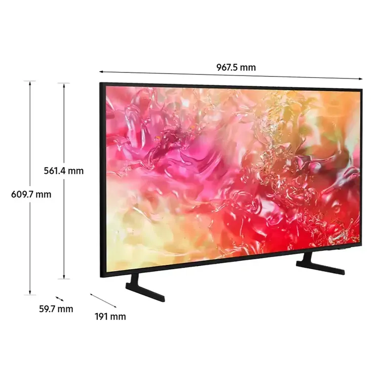 Televisor SMART TV SAMSUNG  4K-UHD LED 43" Pulgadas 109.22 CM 43DU7000