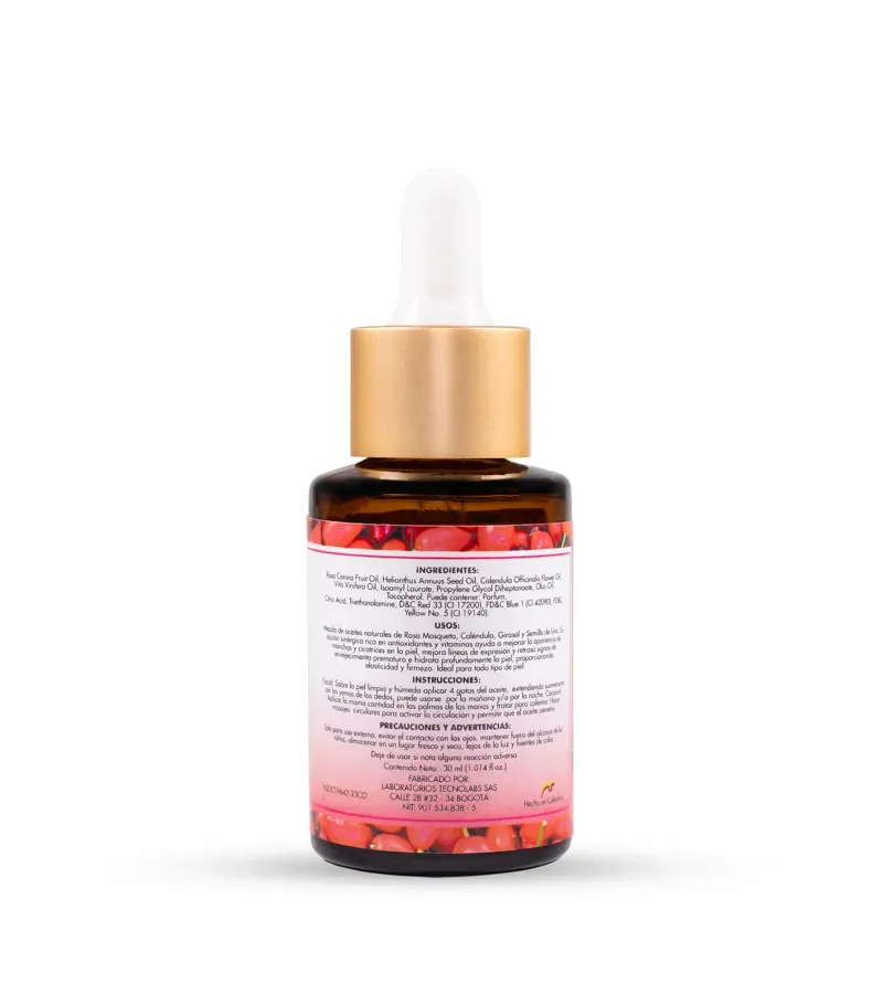 Aceite de Rosa Mosqueta y Vitamina E 30ml