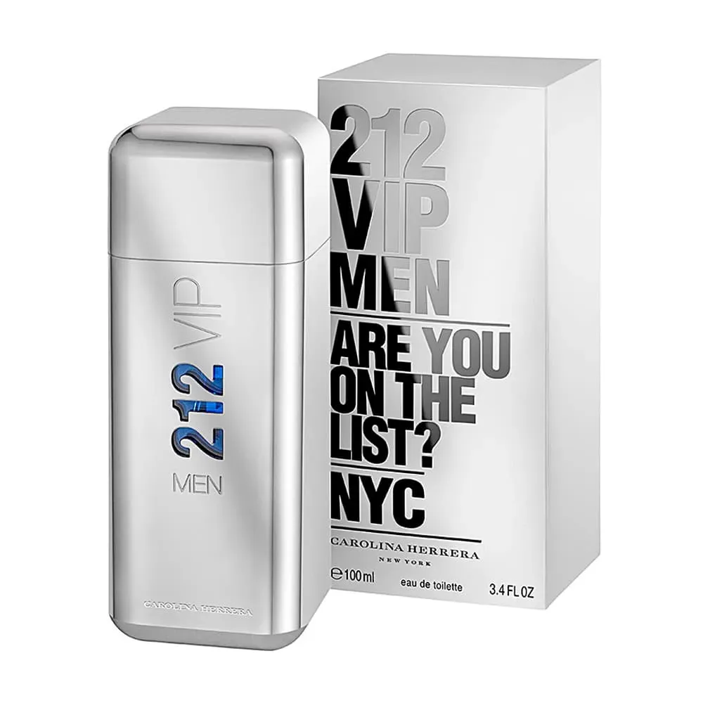 Perfume 212 Vip Men Carolina Herrera Original EDT 100 ml