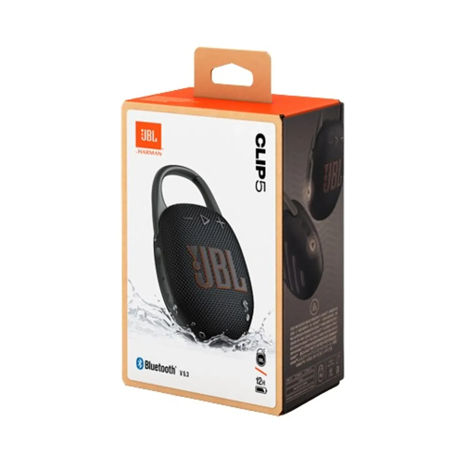 Parlante JBL Clip 5 Negro Ultraportátil- / ORIGINAL