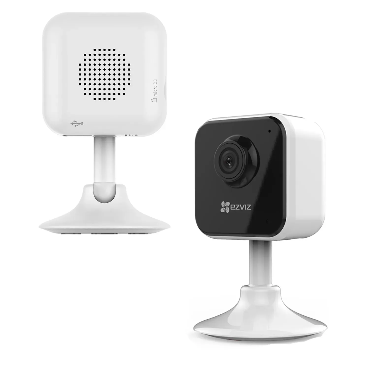 Cámara Seguridad Wifi-Inalámbrica Ezviz H1c Ip 2mp 1080p Color Blanco