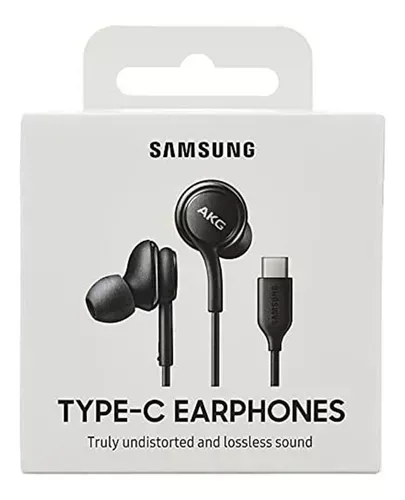 Manos Libres Samsung Akg Usb Tipo C Color Negro 1.1