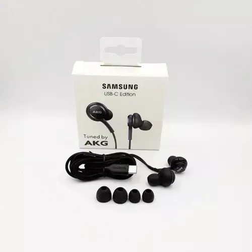 Manos Libres Samsung Akg Usb Tipo C Color Negro 1.1