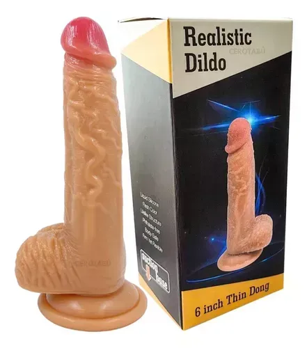 Dildo Consolador  20 cm  Clásico Ultra Realista Juguete Sexual 