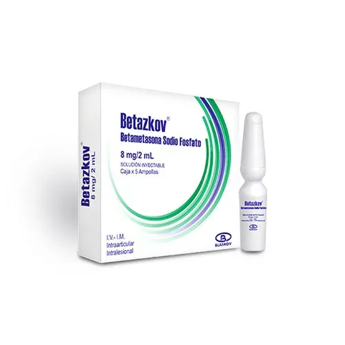 Betazkov Betametasona 2Mg/2Ml Solución Inyectable