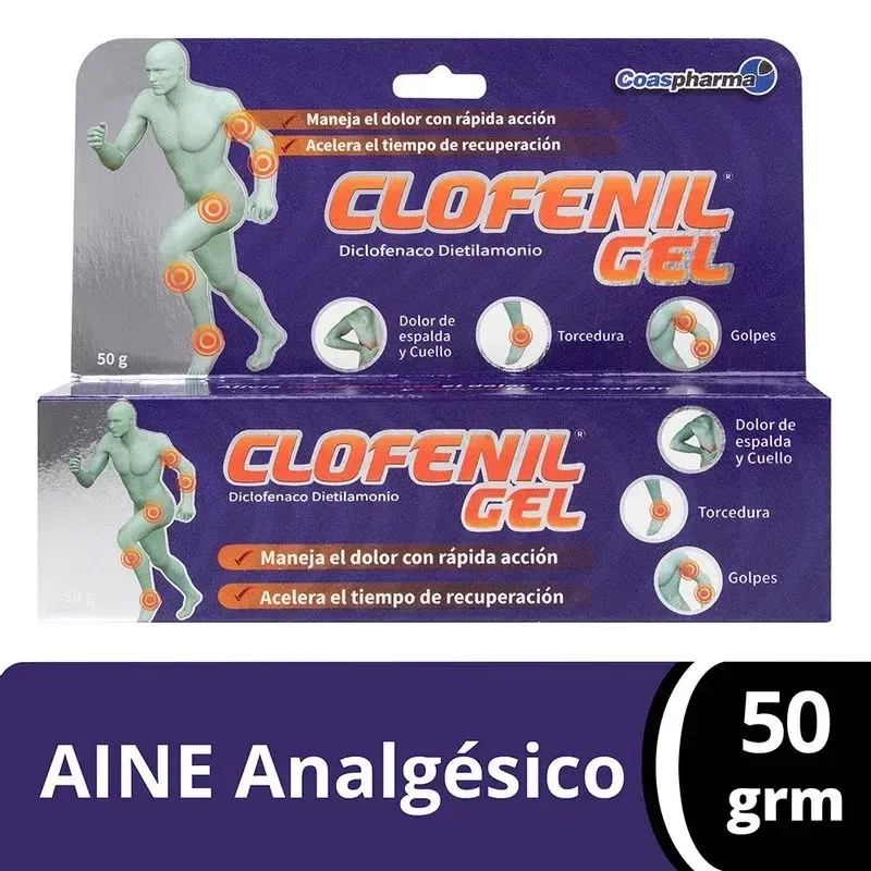 Clofenil Gel Tubo X 50g