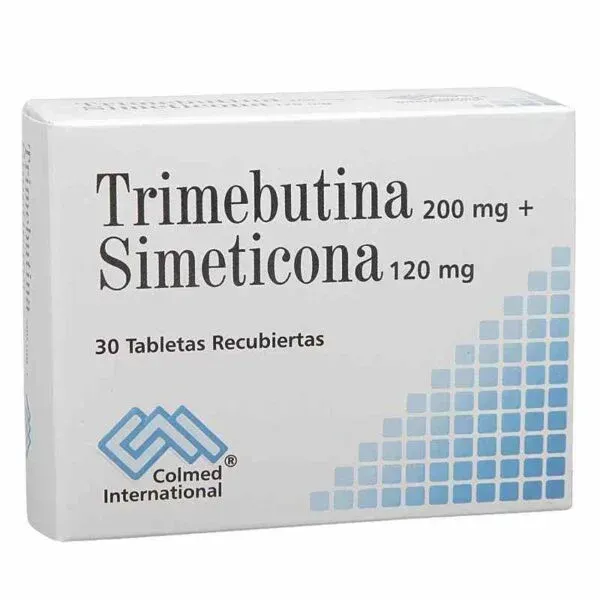 Trimebutina 200Mg + Simeticona 120Mg Tabletas Blister X 10