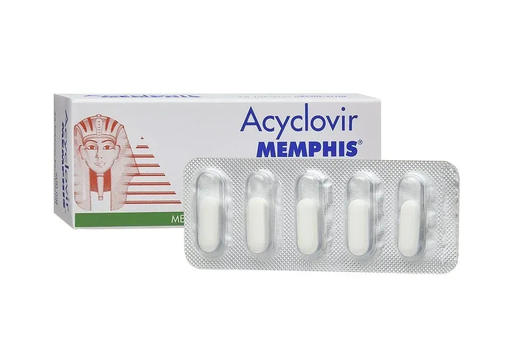 Aciclovir 200Mg Tabletas Lab Memphis Blister X 5