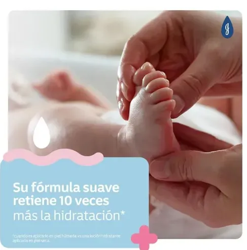 Aceite Johnson´s  Baby   Retiene 10 Veces Mas  La Hidratación Natural De La Piel  De 100Ml