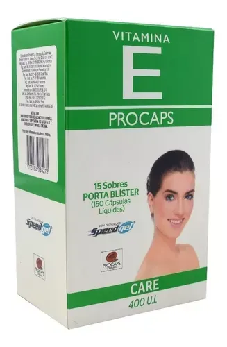 Vitamina E De 400 Ui Caja X 150 Capsulas Procaps 