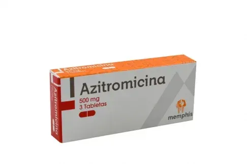 Azitromicina 500Mg Memphis Tabletas  