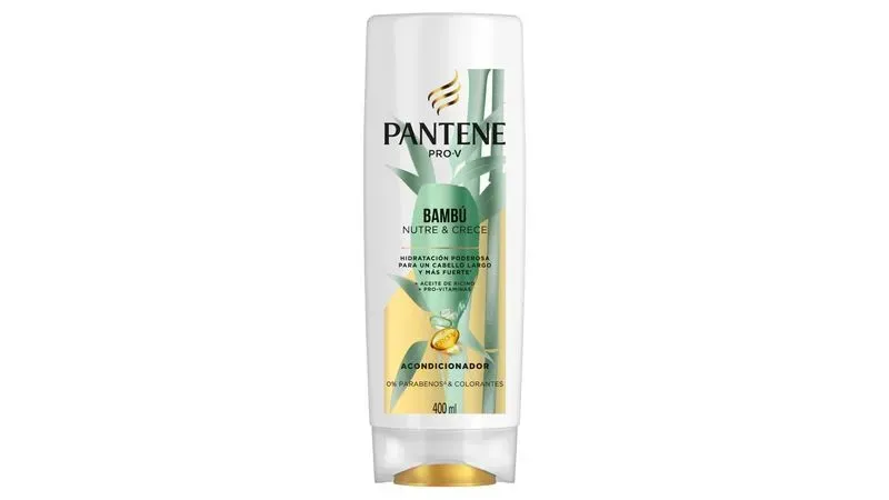 Acondicionador Pantene Bambú Nutre Y Crece 400Ml 