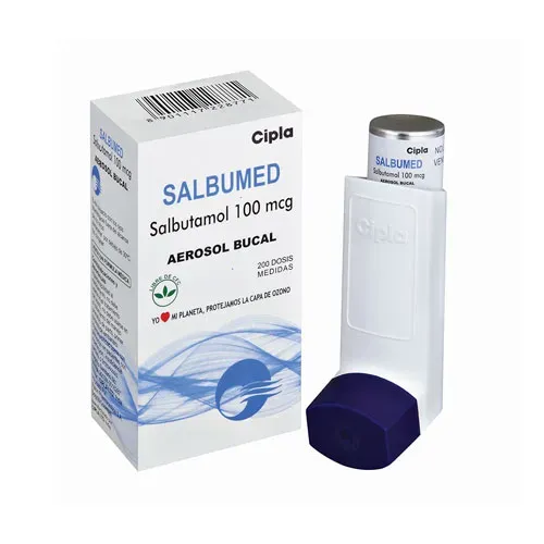 Salbumed Salbutamol 100Mcg Aerosol Bucal 200 Dosis Medidas 