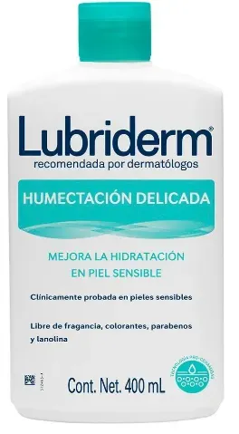 Lubriderm Humectación Delicada - Mejora La Hidratación En Piel Sensible Cont. 120 Ml