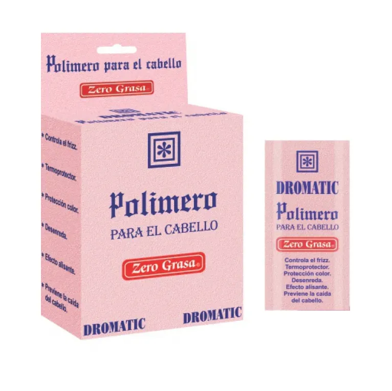 Dromatic Polímero Para El Cabello Vitamina E Provitamina B5 Zero Grasa 