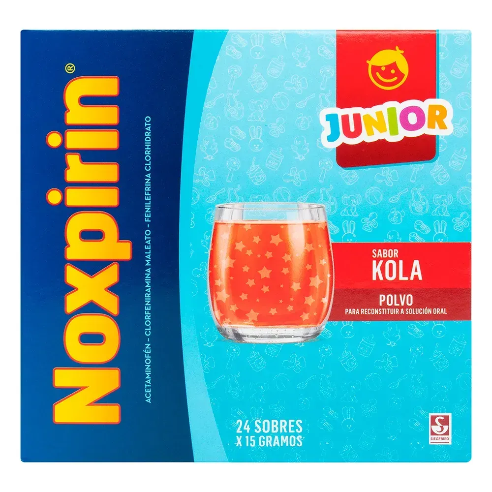 Noxpirin Junior Gripa Sobre 