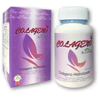 Colágeno Hidrolizado Suplemento Dietario Con Vitamina D3 Colágeno Hidrolizado Calcio Elemental Y Biotina Caja X 60 Capsulas 