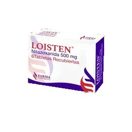 Loisten Nitazoxanida 500Mg Caja X 6 Tabletas Lab Farma Comercial 