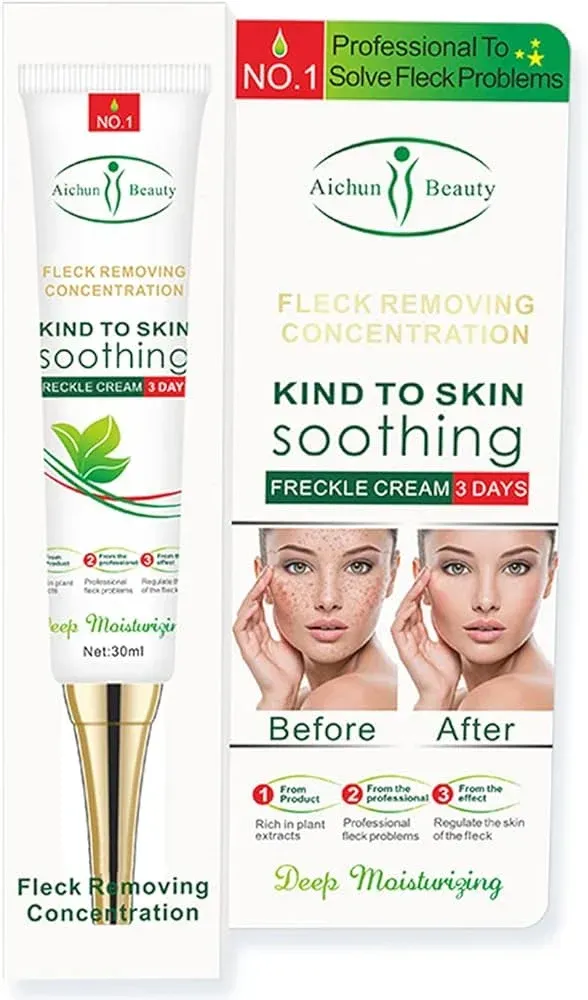 Kind To Skin Soothing Freckle Cream 3 Days Crema calmante para pecas Kind To Skin 3 días