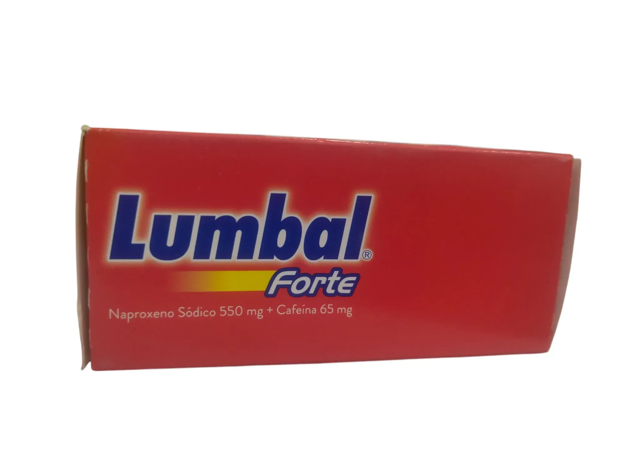 Lumbal Forte Abbott Naproxeno Sódico 550mg+Cafeína 65mg x 6Tabletas