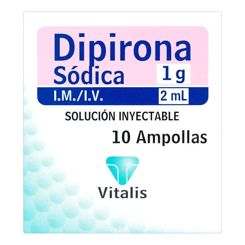 Dipirona 1G Ampolla 