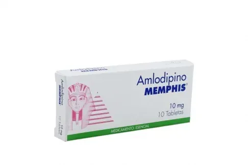 Amlodipino 10Mg Tabletas Memphis 