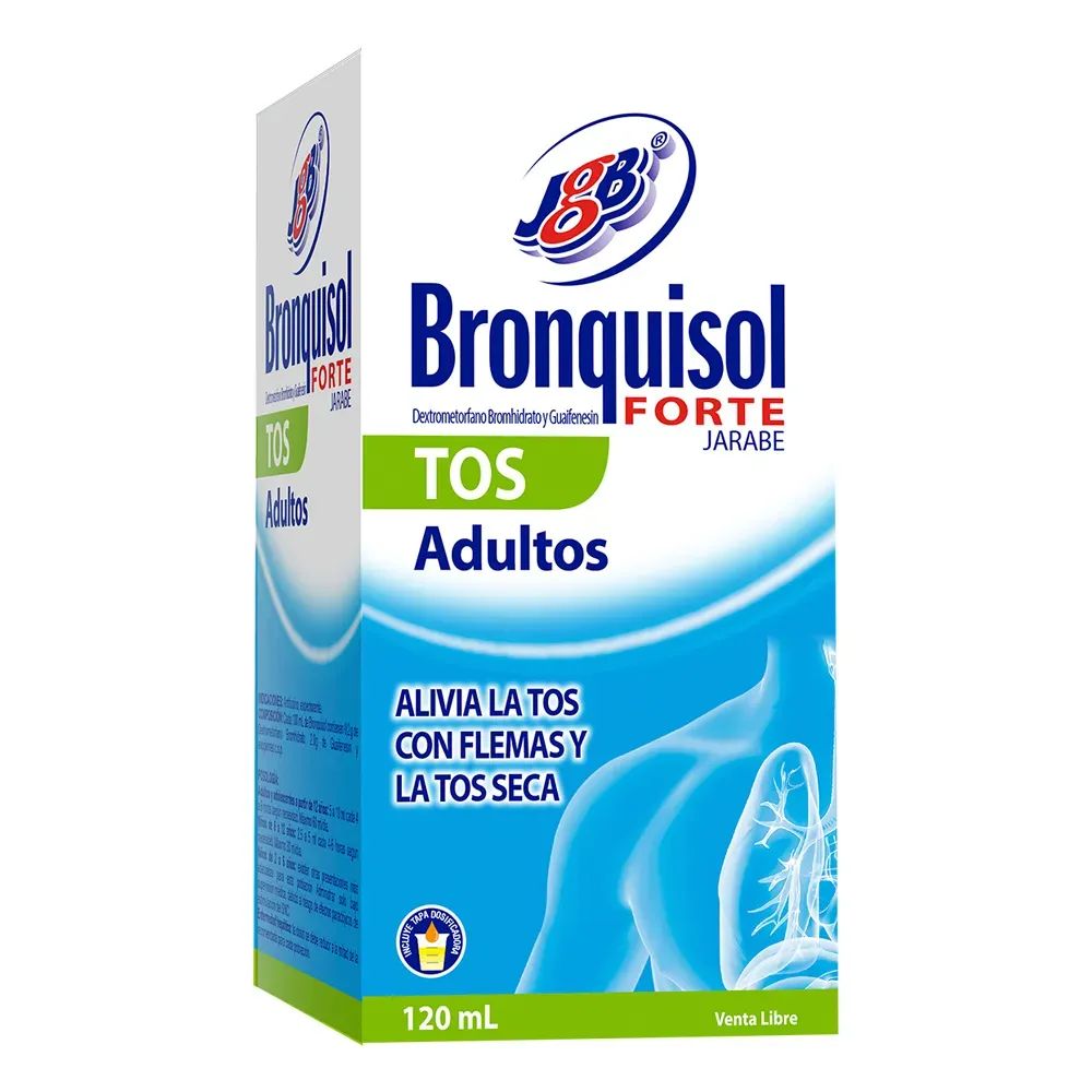 Bronquisol Forte Tos Adultos Alivia La Tos Con Flemas Y La Tos Seca Jgb 