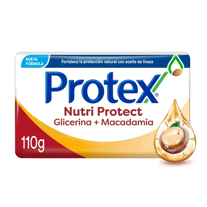 Jabón De Baño Protex Nutri Protec Glicerina + Vitamina E   110G  