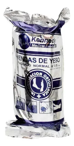 Venda De Yeso Fraguado Normal 6X5 Yds 