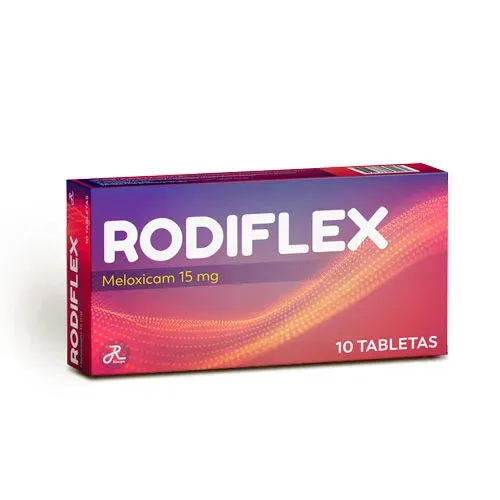 Rodiflex Meloxicam 15 Mg Caja X 10 Tabletas Lab Ruecam 