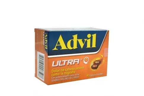 Advil Ultra Capsulas 