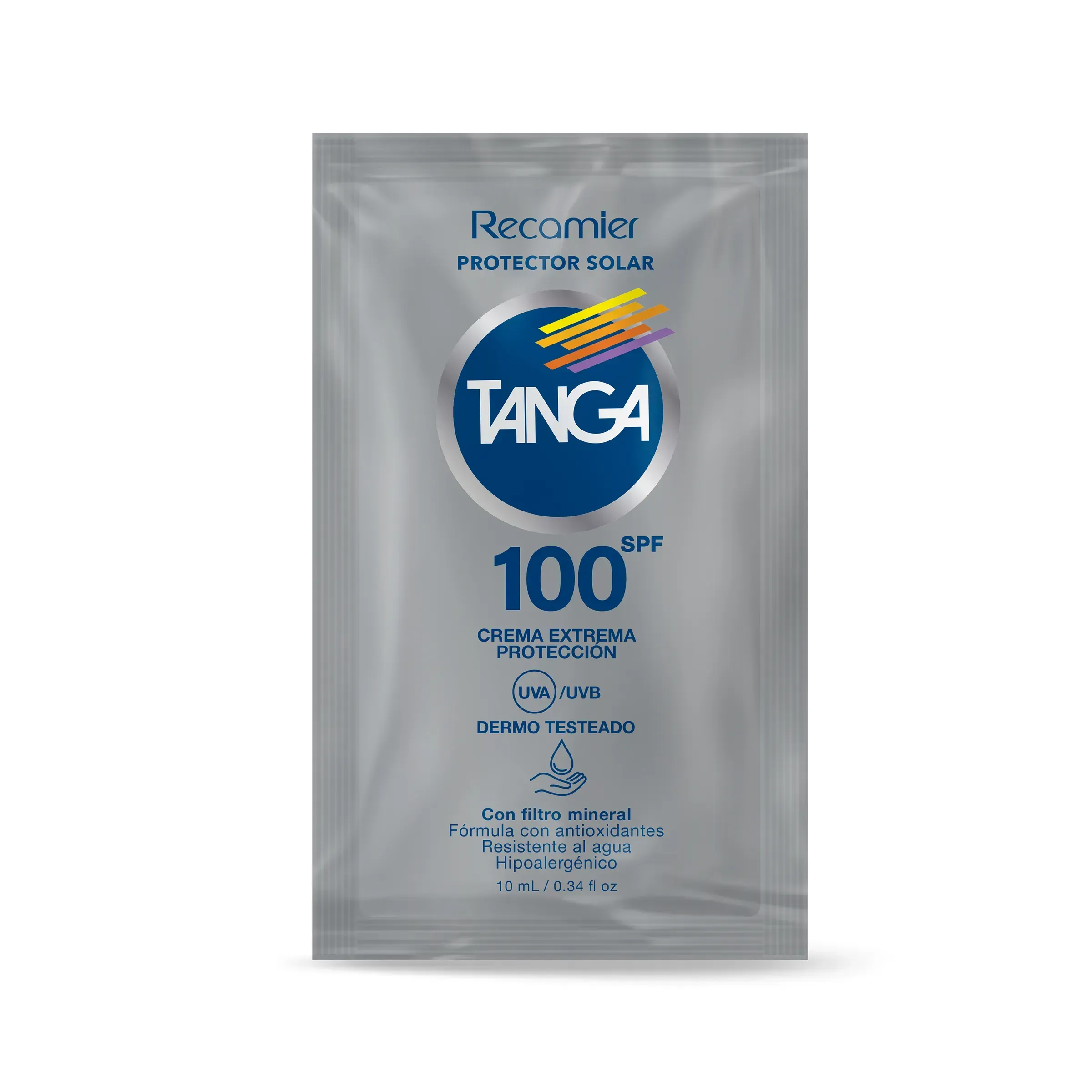 Protector Solar Tanga 100 Recamier Sachet 