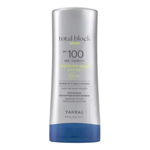 Total Block  Spf 100 Protector Solar Con Vitamina E  140g