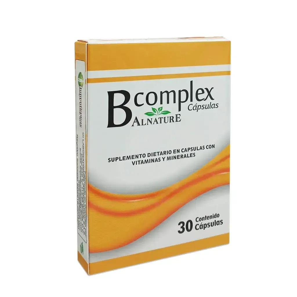 B Complex Capsulas Vitaminas 