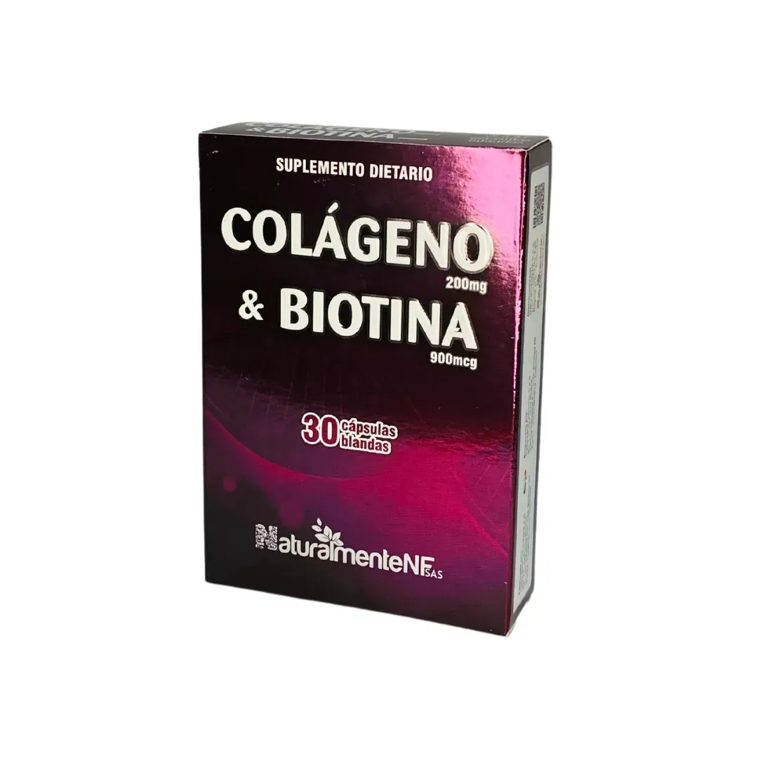 Colágeno 200mg Y Biotina 900mcg