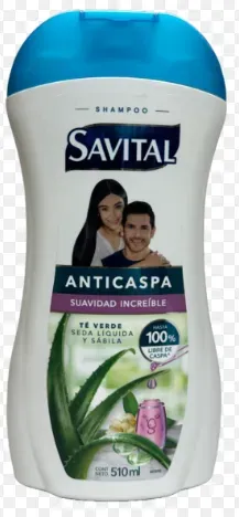 Shampoo Savital Anticaspa - Cont. 510 Ml. Suavidad Increíble 