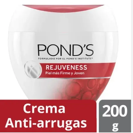 Crema Ponds Rejuvenes - Piel Mas Firme Y Joven - Cont. 200 Gr.