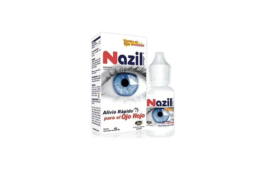 Nazil Clorhidrato De Nafazolina 0.1% Solusion Oftalmica 0.1%