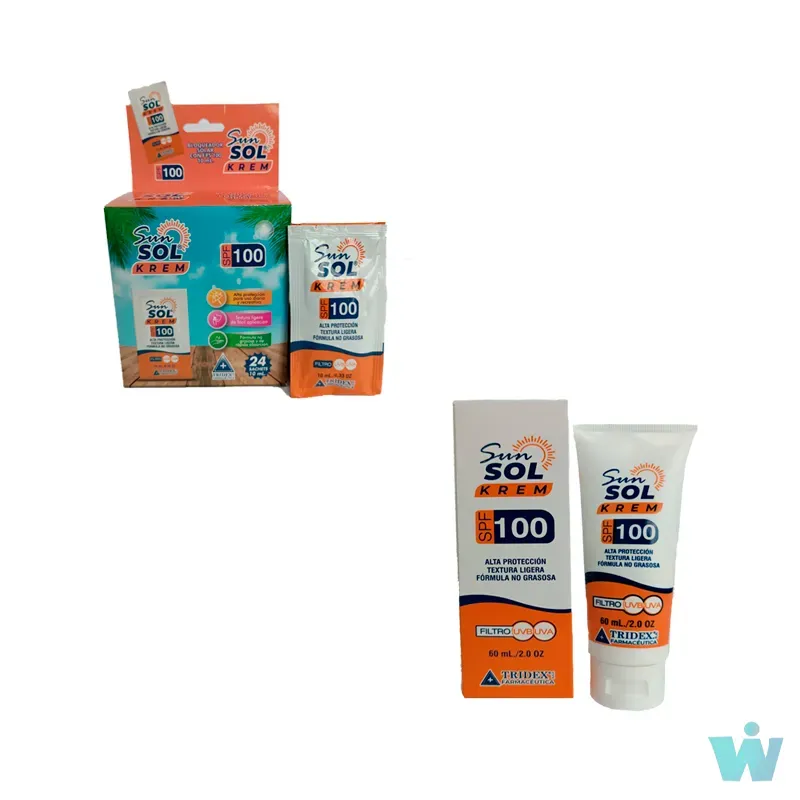 Protector Solar Sun Sol  Krem 100