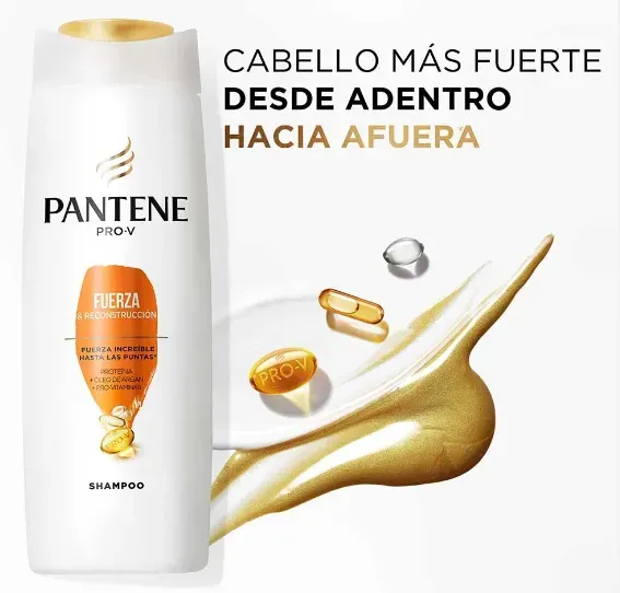 Shampoo Pantene Fuerza Y Reconstruccion  - Cont. 400Ml