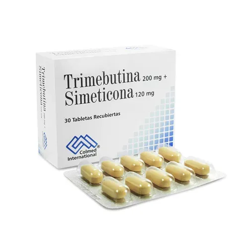 Trimebutina 200Mg + Simeticona 120Mg Tabletas Blister X 10