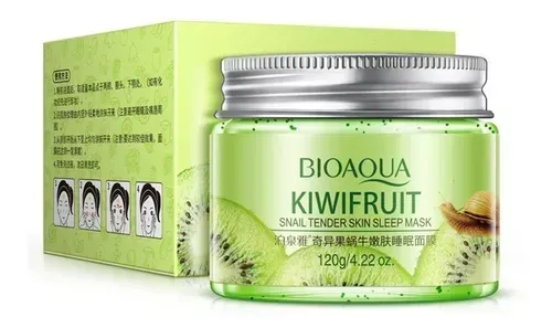 Bioaqua Kiwi Fruit Snail Tender Skin Sleep Mask Mascarilla para dormir