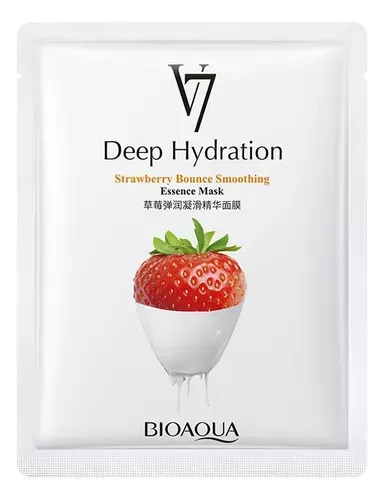 V7 Deep Hydration Strawberry Rejuvenation Flawless Nude Makeup